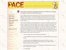 Tablet Screenshot of paceproject.net